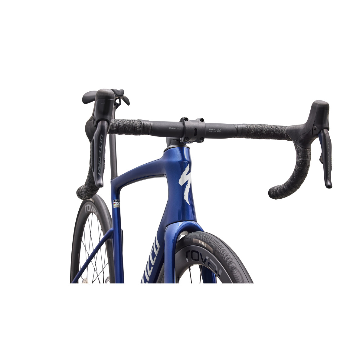 Specialized Tarmac SL9 Expert plento dviratis | Shimano Ultegra Di2 | Gloss Pacific Blue Metallic - White