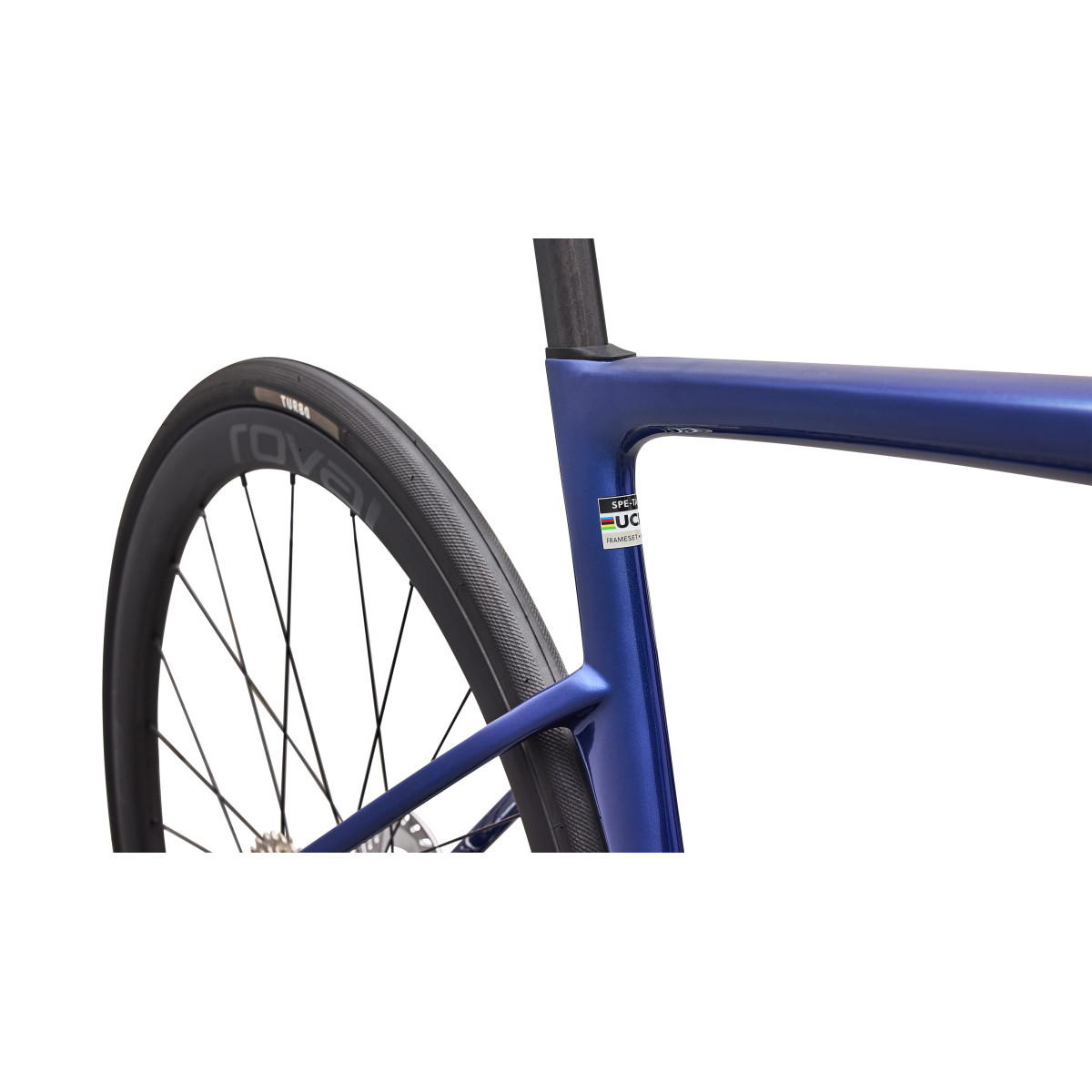 Specialized Tarmac SL9 Expert plento dviratis | Shimano Ultegra Di2 | Gloss Pacific Blue Metallic - White