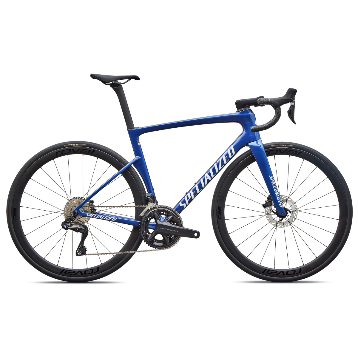 Specialized Tarmac SL9 Expert plento dviratis | Shimano Ultegra Di2 | Gloss Pacific Blue Metallic - White