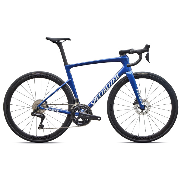 Specialized Tarmac SL9 Expert plento dviratis | Shimano Ultegra Di2 | Gloss Pacific Blue Metallic - White