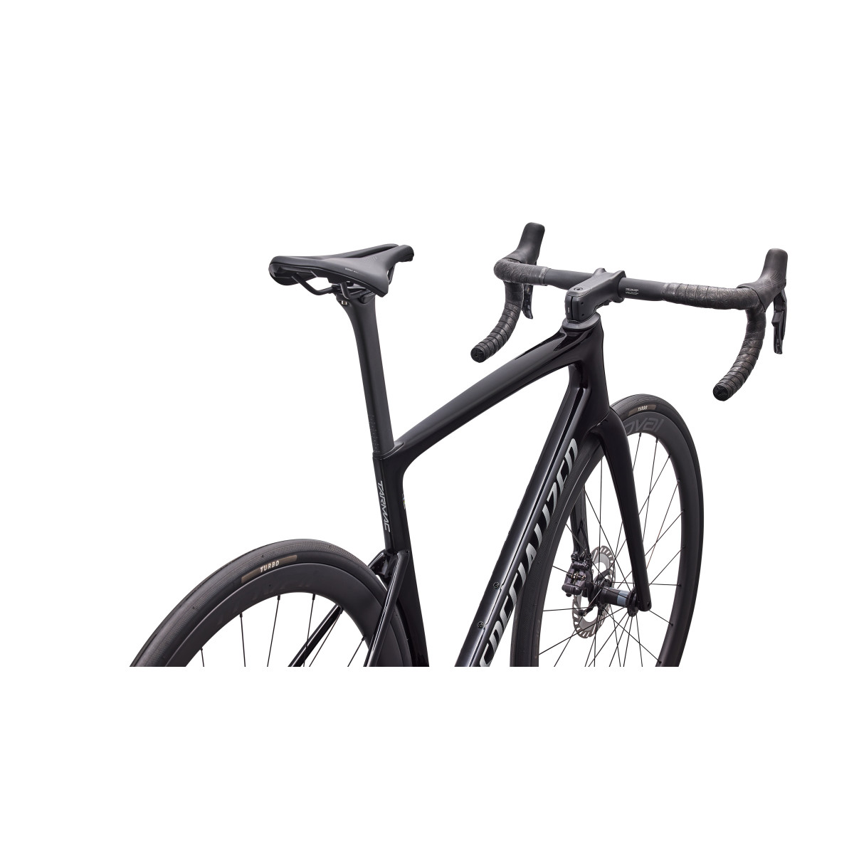 Specialized Tarmac SL9 Expert plento dviratis | Shimano Ultegra Di2 | Gloss Black - Silver Dust