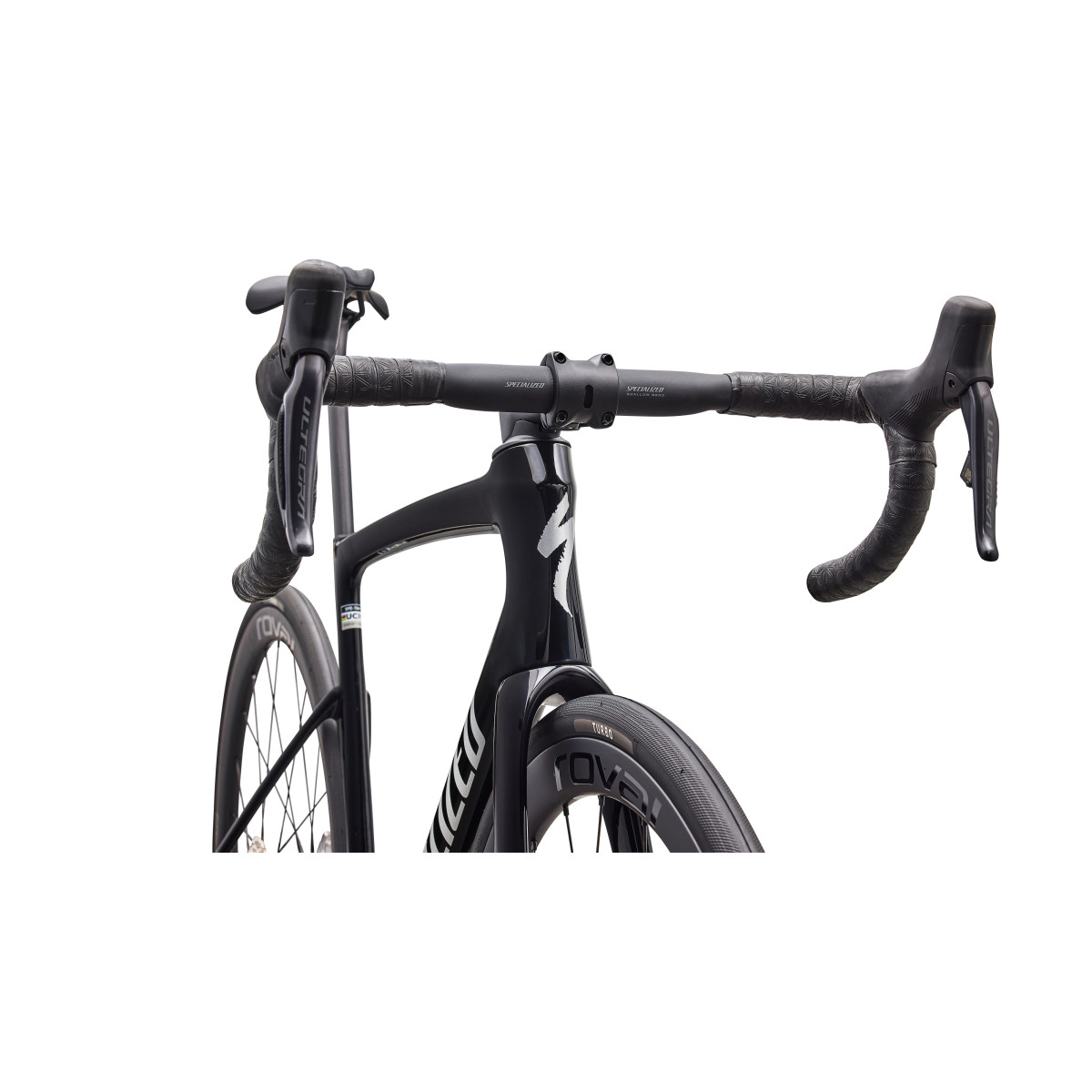Specialized Tarmac SL9 Expert plento dviratis | Shimano Ultegra Di2 | Gloss Black - Silver Dust