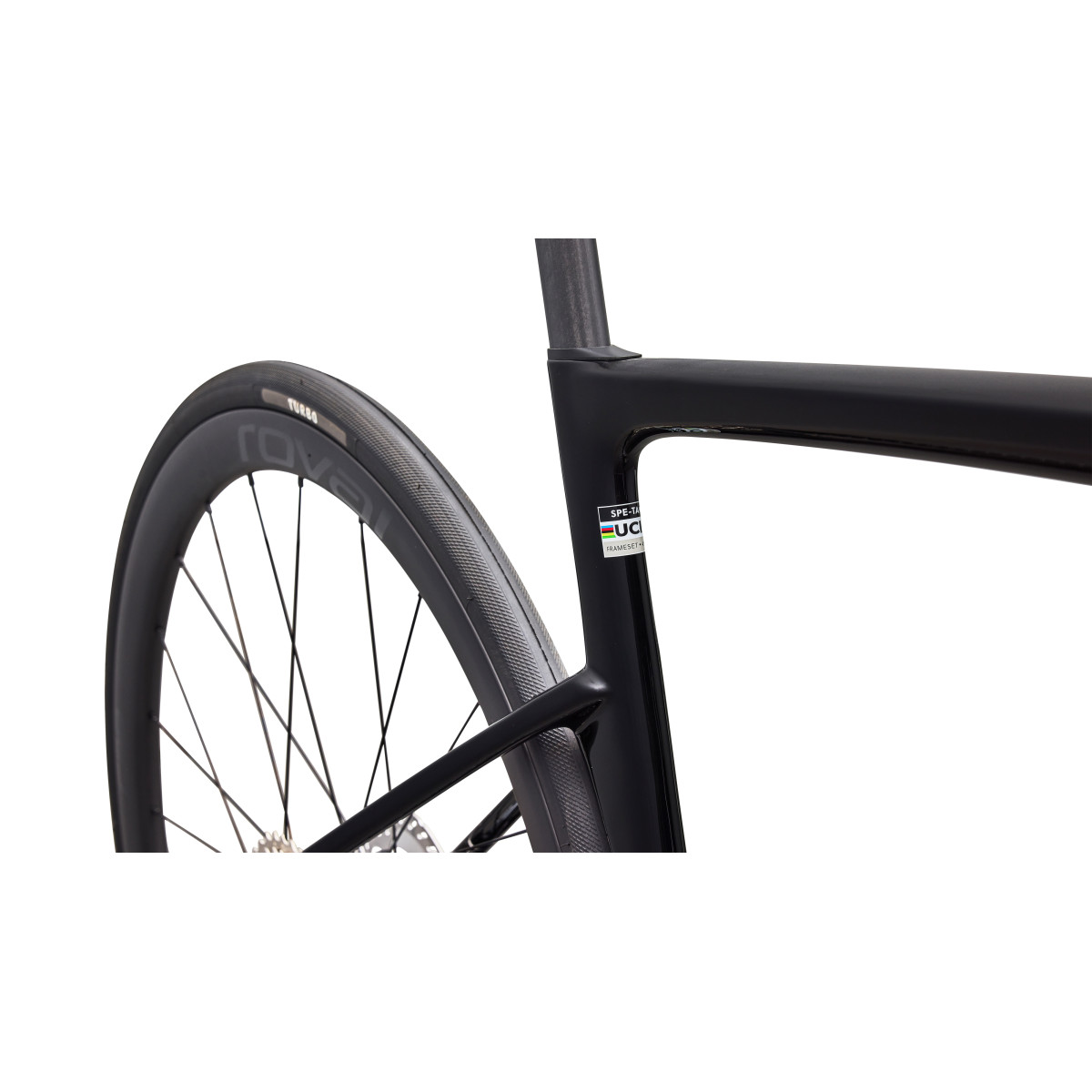 Specialized Tarmac SL9 Expert plento dviratis | Shimano Ultegra Di2 | Gloss Black - Silver Dust