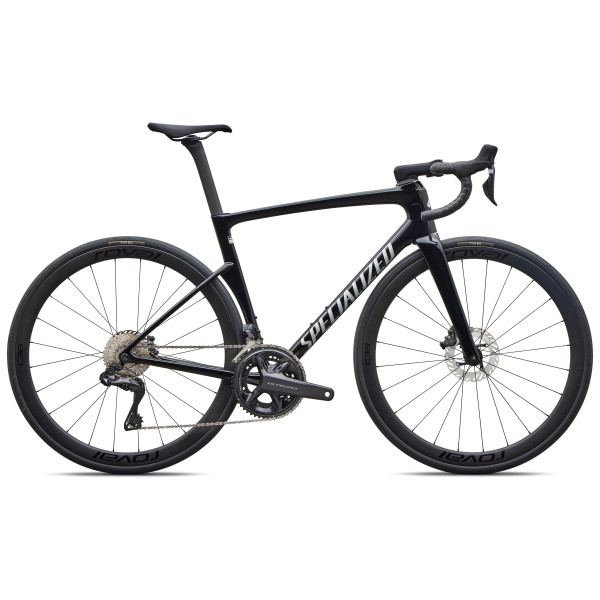 Specialized Tarmac SL9 Expert plento dviratis | Shimano Ultegra Di2 | Gloss Black - Silver Dust