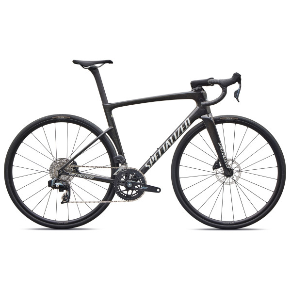 Specialized Tarmac SL9 Comp plento dviratis | SRAM Rival AXS | Gloss Charcoal Tint - Dolomite Metallic