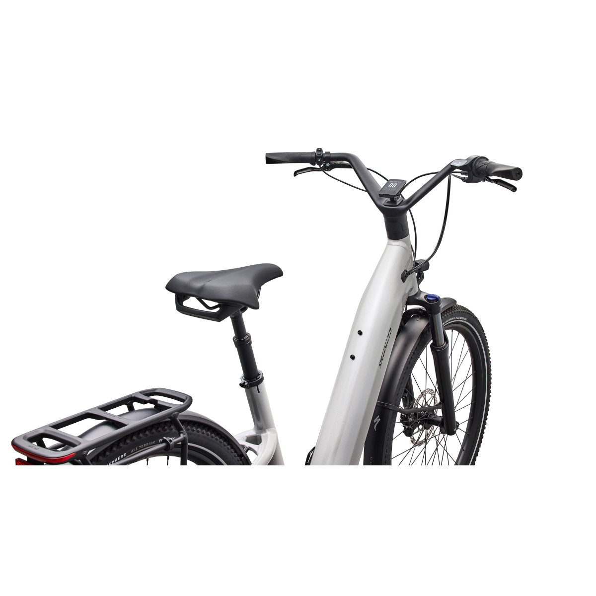 Specialized Turbo Como 4.0 IGH elektrinis dviratis | Gloss Dolomite Metallic - Satin Black Reflective