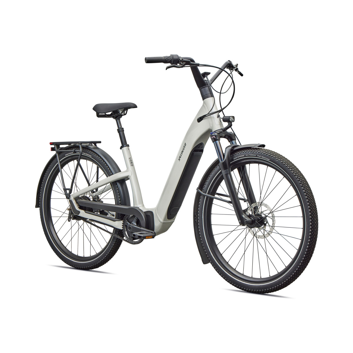 Specialized Turbo Como 4.0 IGH elektrinis dviratis | Gloss Dolomite Metallic - Satin Black Reflective