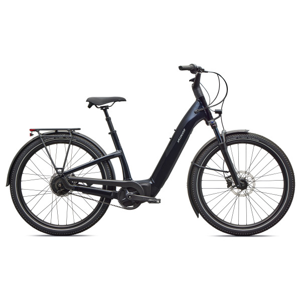 Specialized Turbo Como 4.0 IGH elektrinis dviratis | Gloss Metallic Dark Navy - Satin Silver Reflective