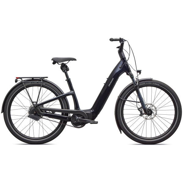 Specialized Turbo Como 5.0 IGH elektrinis dviratis | Gloss Metallic Dark Navy - Satin Silver Reflective