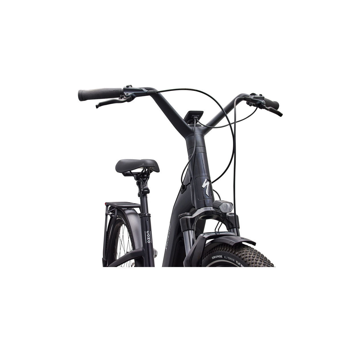 Specialized Turbo Como 5.0 IGH elektrinis dviratis | Gloss Metallic Dark Navy - Satin Silver Reflective