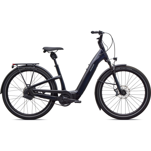 Specialized Turbo Como 5.0 IGH elektrinis dviratis | Gloss Metallic Dark Navy - Satin Silver Reflective