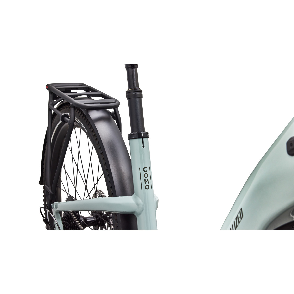 Specialized Turbo Como 4.0 elektrinis dviratis | Gloss Agave Grey - Oak Green Metallic