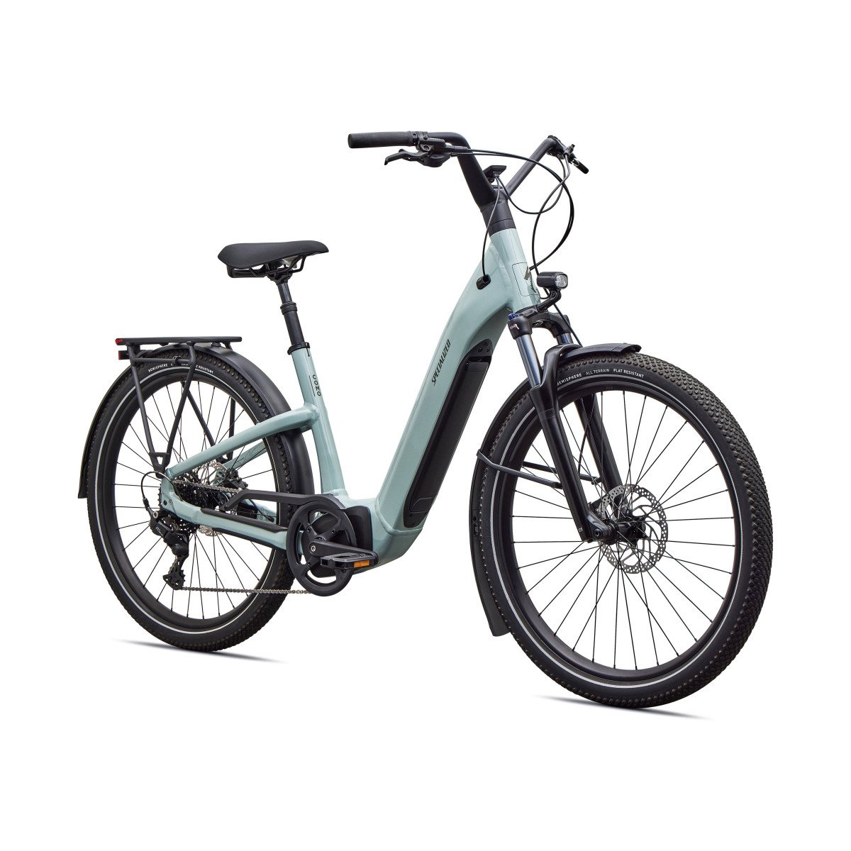 Specialized Turbo Como 4.0 elektrinis dviratis | Gloss Agave Grey - Oak Green Metallic