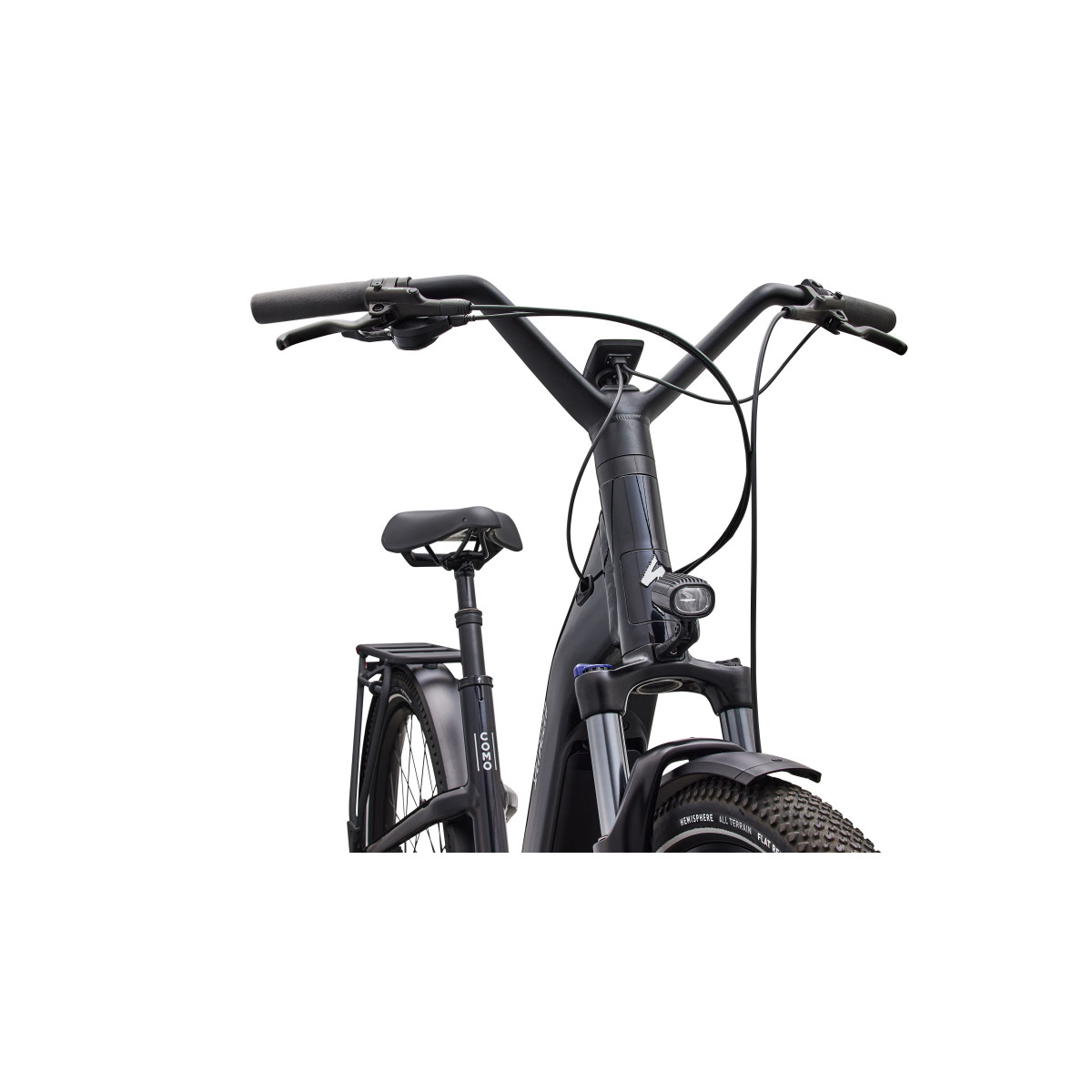 Specialized Turbo Como 4.0 elektrinis dviratis | Gloss Metallic Dark Navy - Satin Silver Reflective