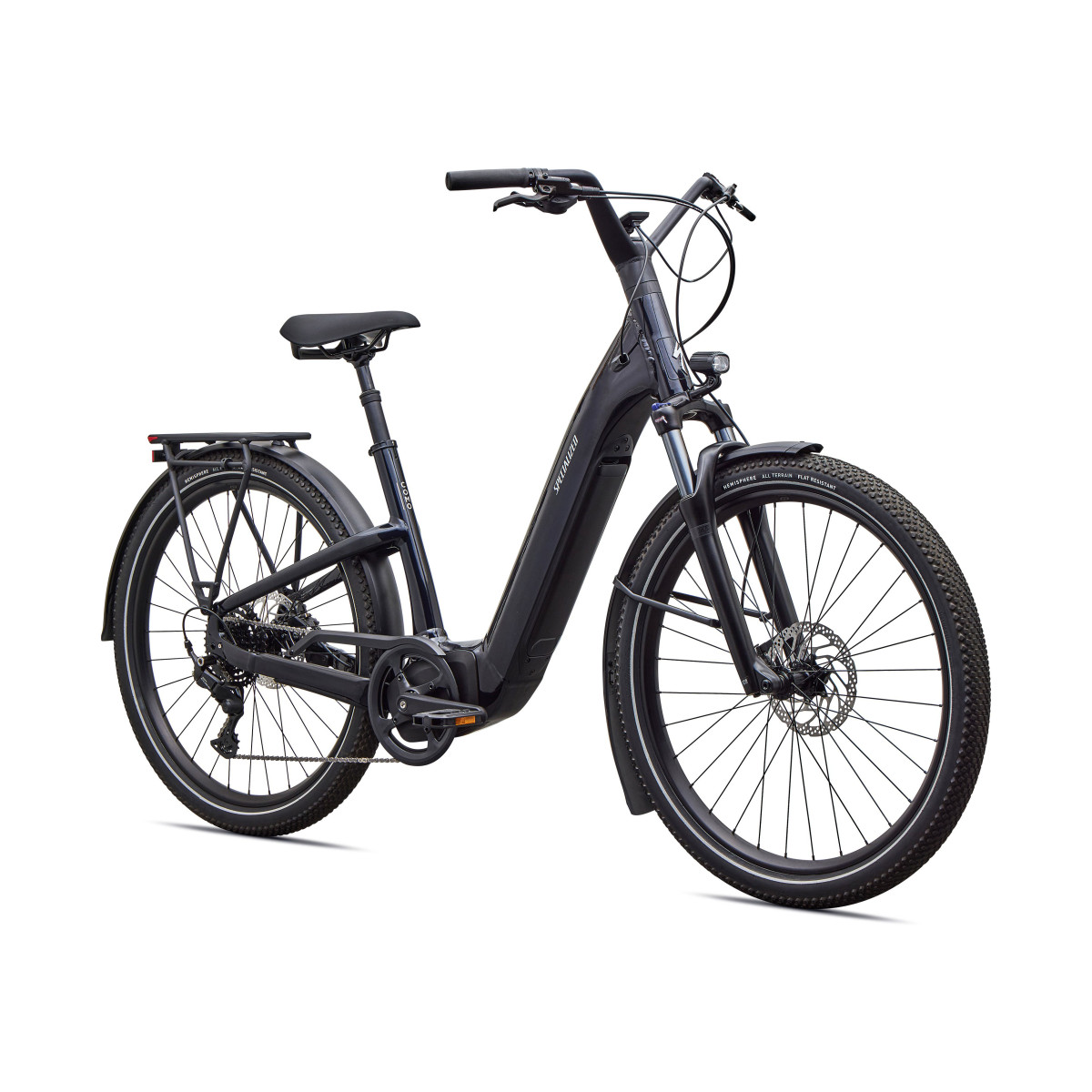 Specialized Turbo Como 4.0 elektrinis dviratis | Gloss Metallic Dark Navy - Satin Silver Reflective