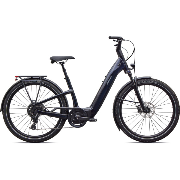 Specialized Turbo Como 4.0 elektrinis dviratis | Gloss Metallic Dark Navy - Satin Silver Reflective