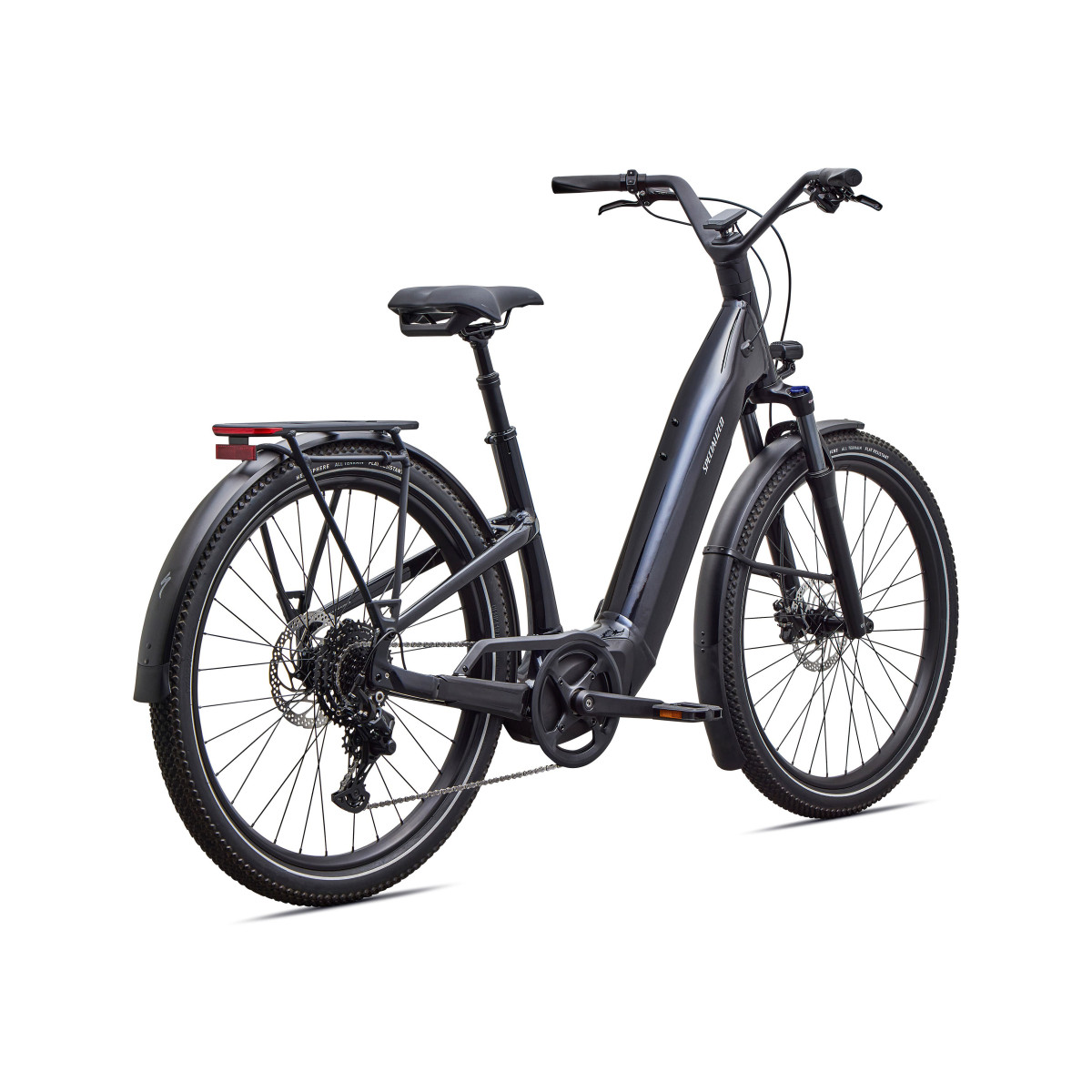 Specialized Turbo Como 4.0 elektrinis dviratis | Gloss Metallic Dark Navy - Satin Silver Reflective