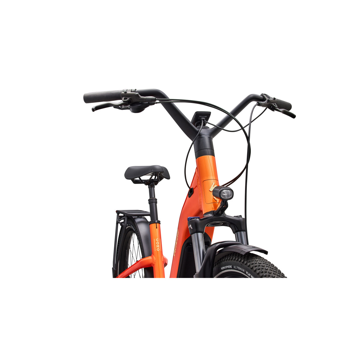 Specialized Turbo Como 4.0 elektrinis dviratis | Gloss Tangerine - Sunset Yellow