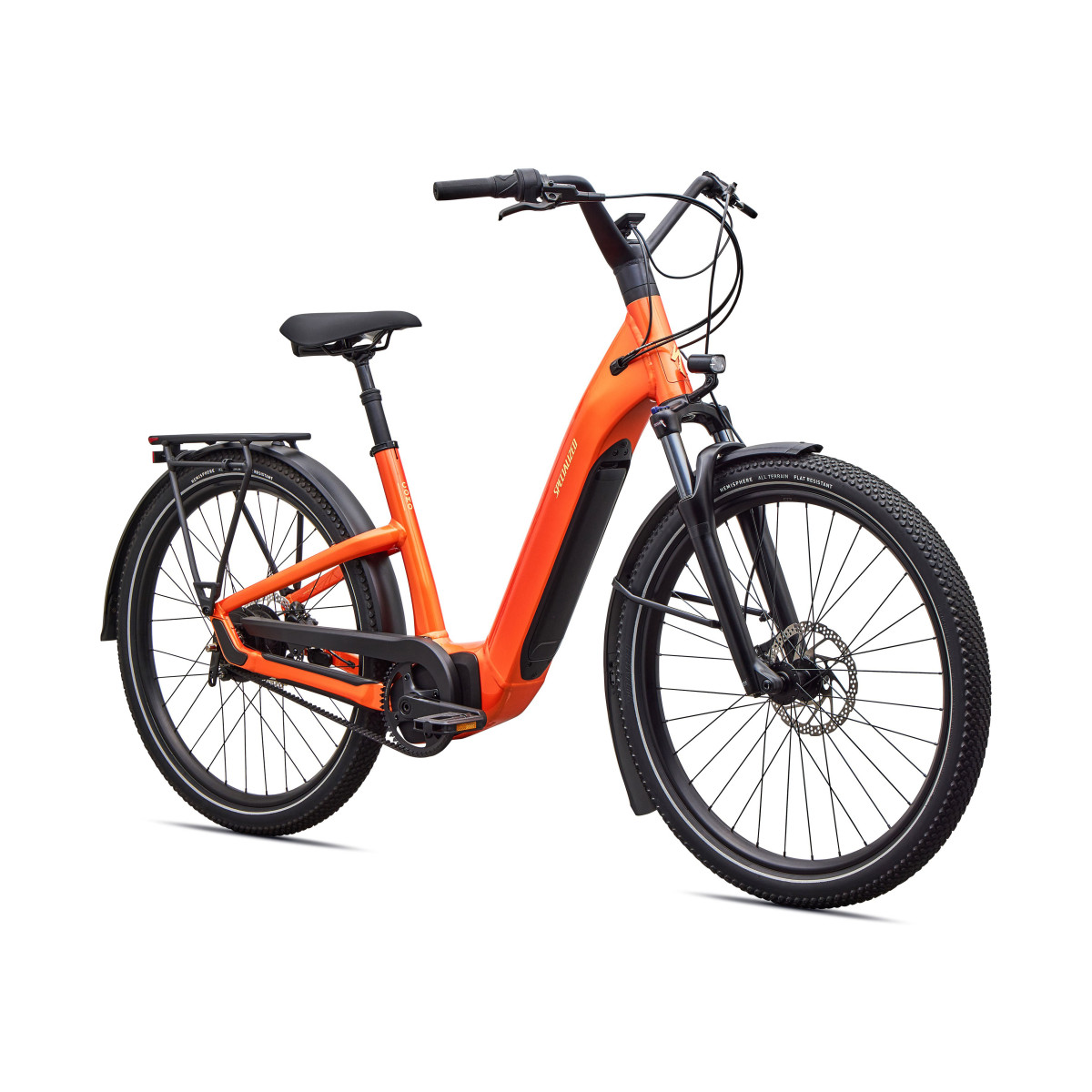 Specialized Turbo Como 4.0 IGH elektrinis dviratis | Gloss Tangerine - Sunset Yellow