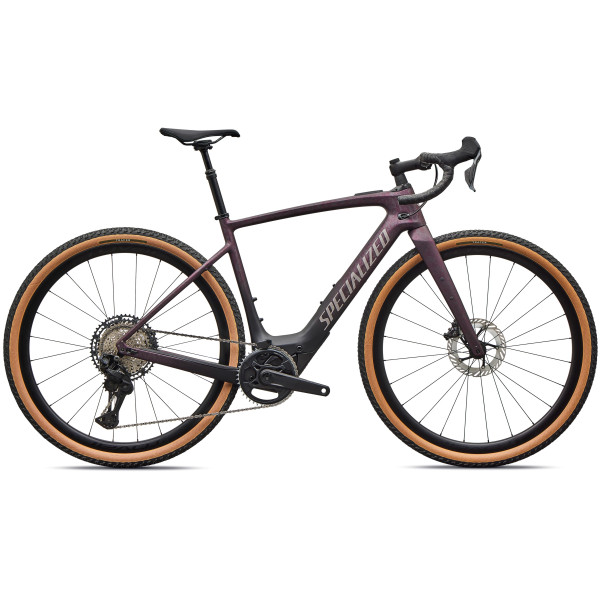 Specialized Turbo Creo 2 Expert elektrinis dviratis | Satin Nebula Metallic - Bordeaux Metallic Dry Impasto