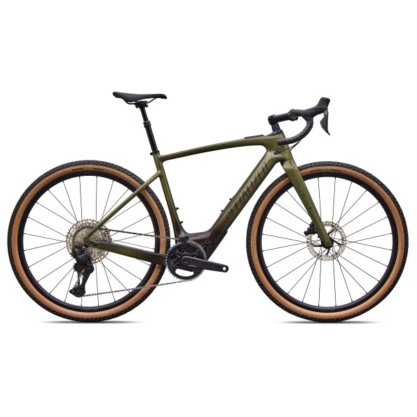 Specialized Turbo Creo 2 Comp elektrinis dviratis | Gloss Laurel Green Metallic - Charcoal Tint Fade Specialized Turbo Creo 2 Comp elektrinis dviratis | Gloss Laurel Green Metallic - Charcoal Tint Fade