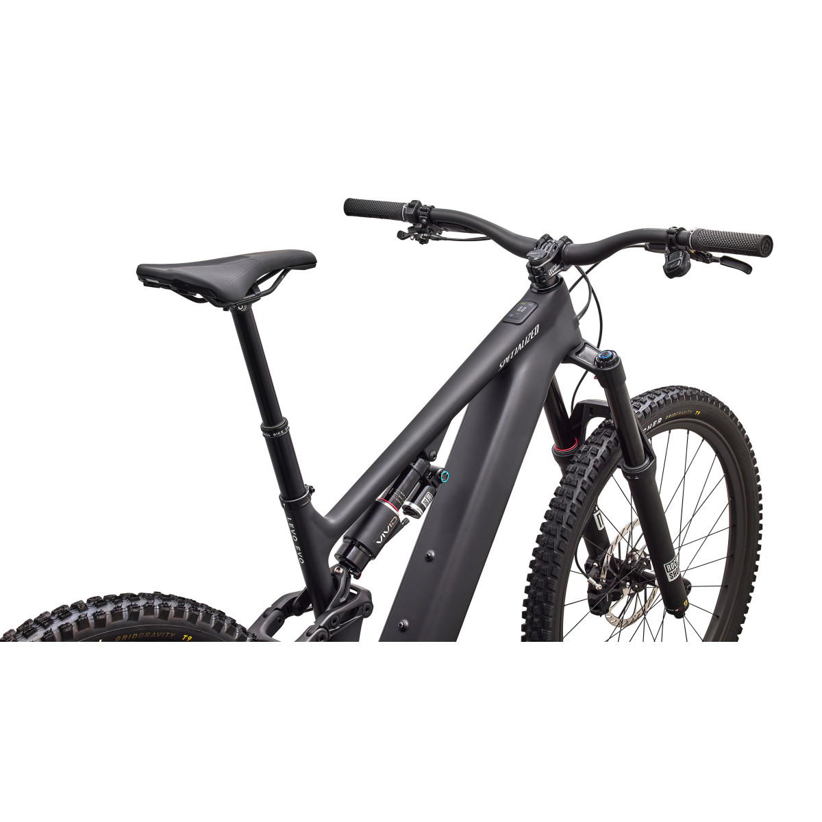 Specialized Turbo Levo 4 EVO Pro elektrinis dviratis | Satin Carbon - Dolomite