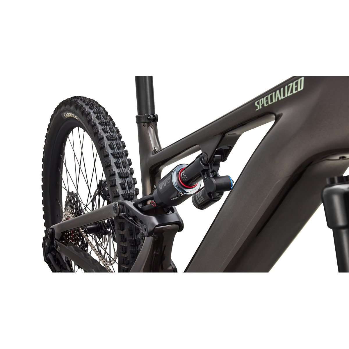 Specialized Turbo Levo 4 EVO Comp elektrinis dviratis | Gloss Warm Smoke - Pistachio