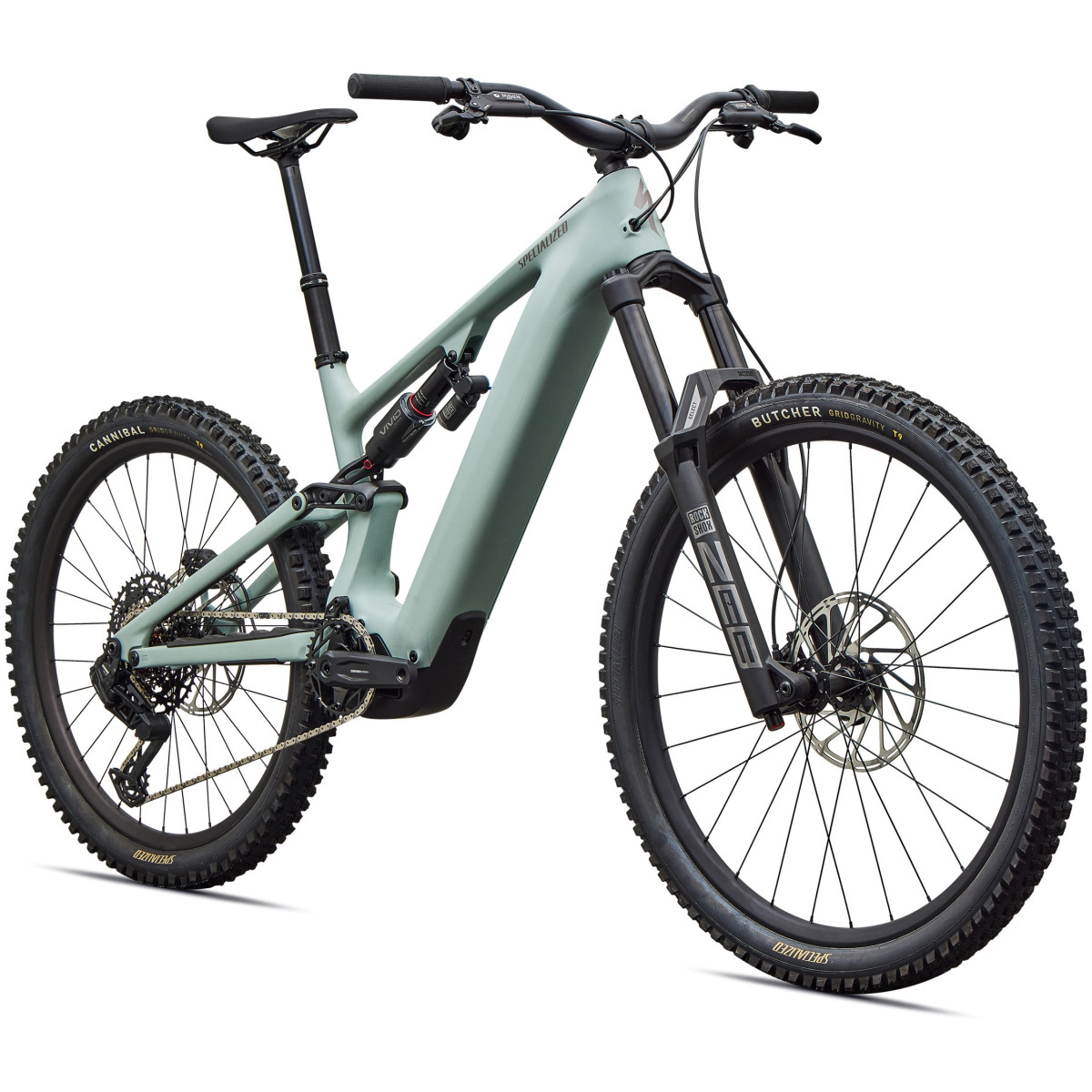Specialized Turbo Levo 4 EVO Comp elektrinis dviratis | Satin Agave Grey - Desert Metallic