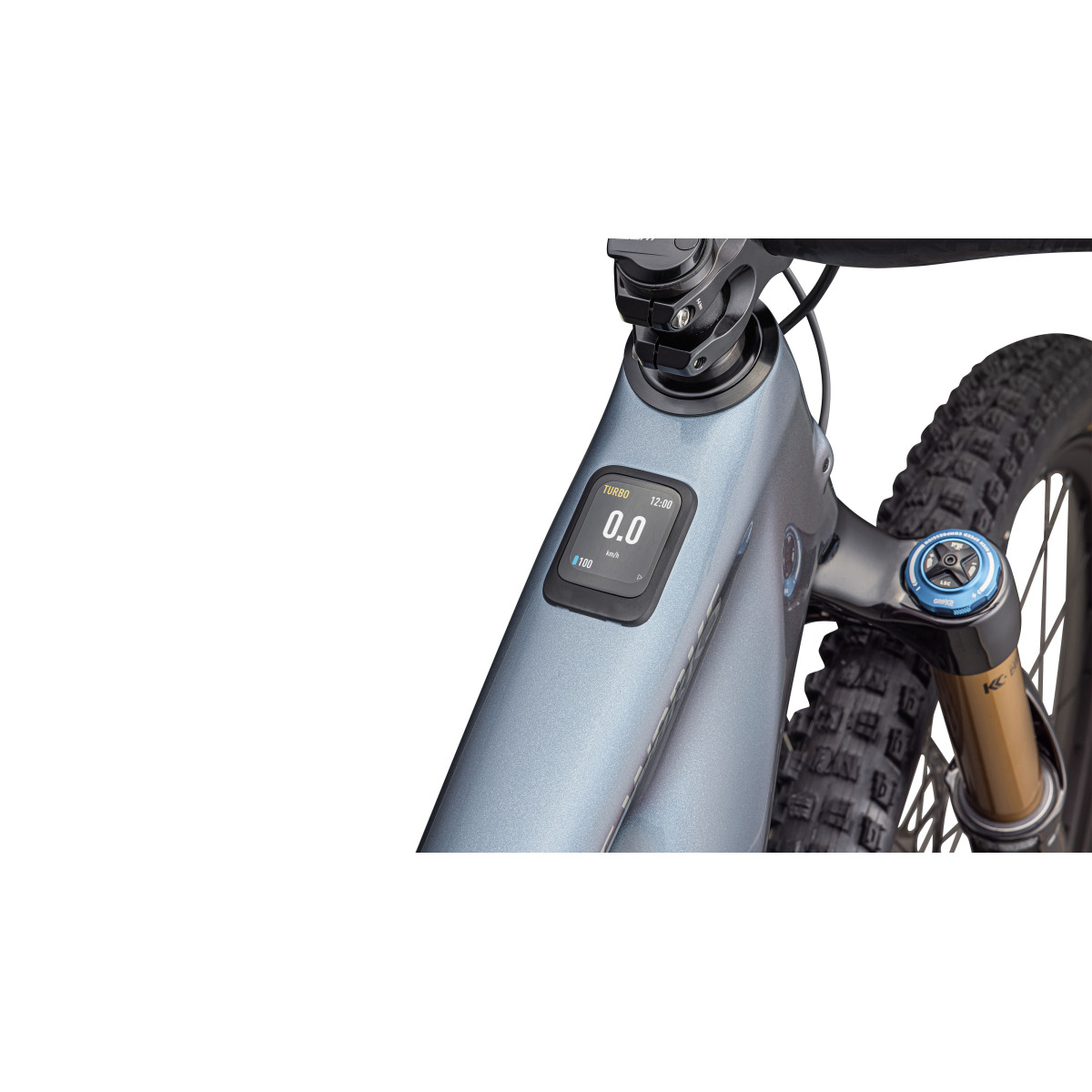 S-Works Turbo Levo 4 E-Bike | Gloss Glacial Metallic - Red Pearl