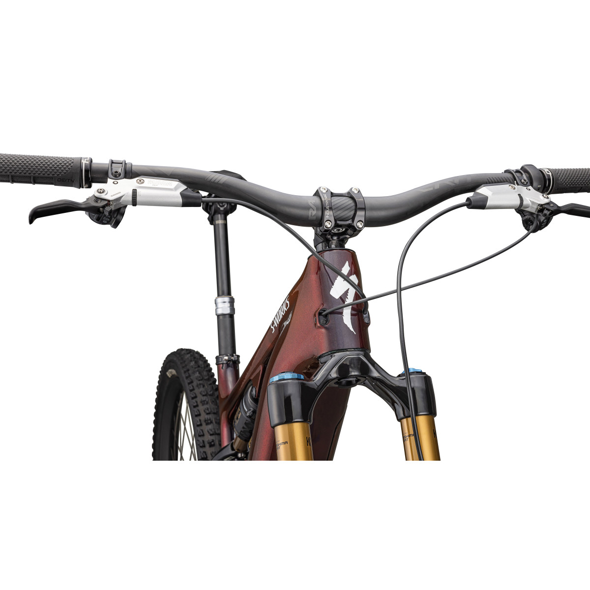 S-Works Turbo Levo 4 E-Bike | Gloss Red Pearl - Black