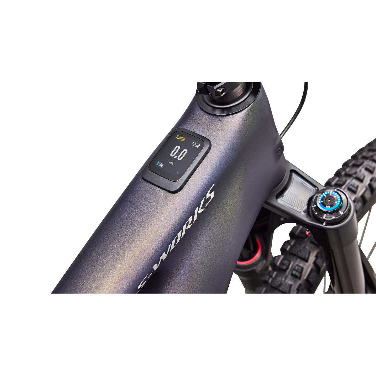 S-Works Turbo Levo 4 E-Bike | Satin Blue Tint - Chrome