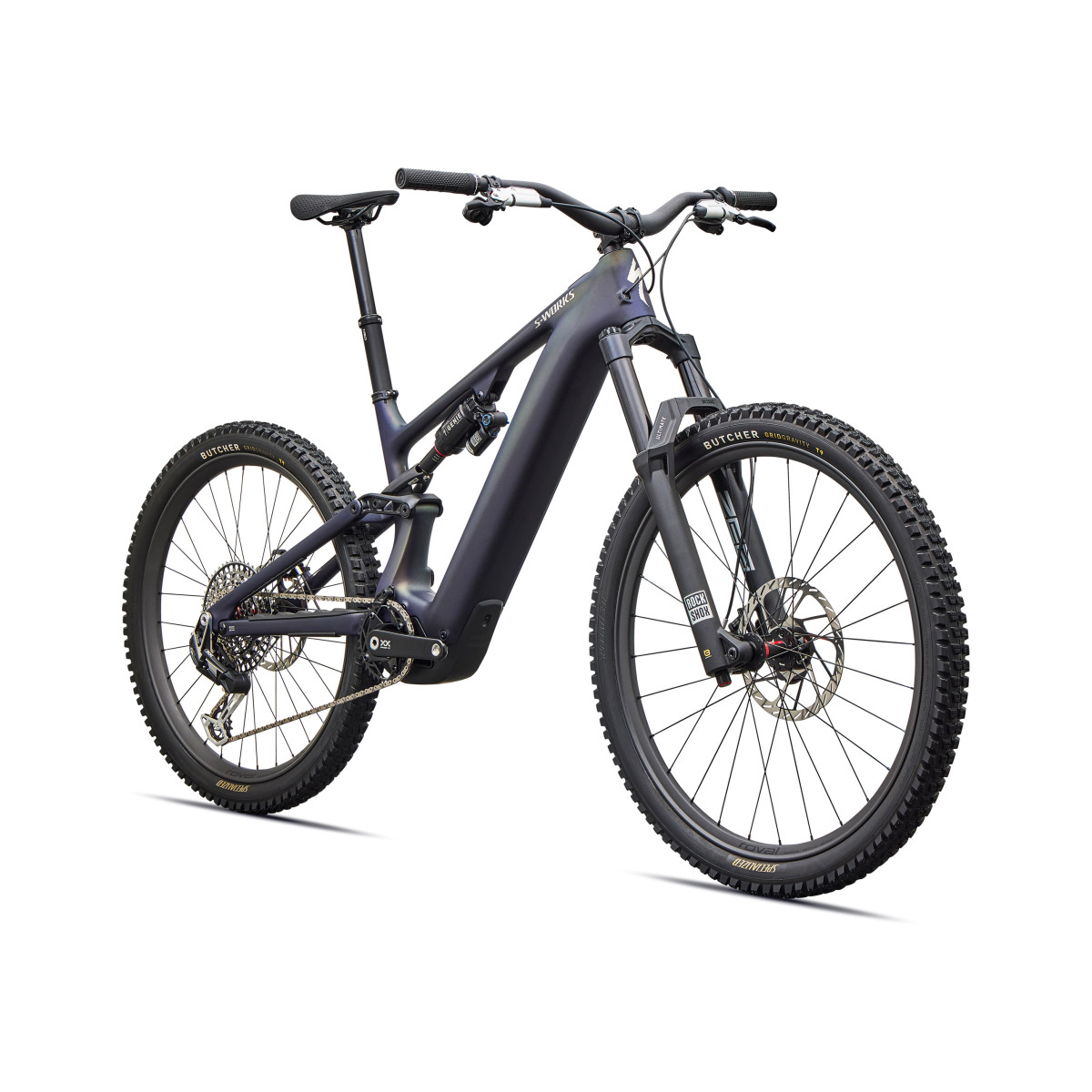 S-Works Turbo Levo 4 E-Bike | Satin Blue Tint - Chrome