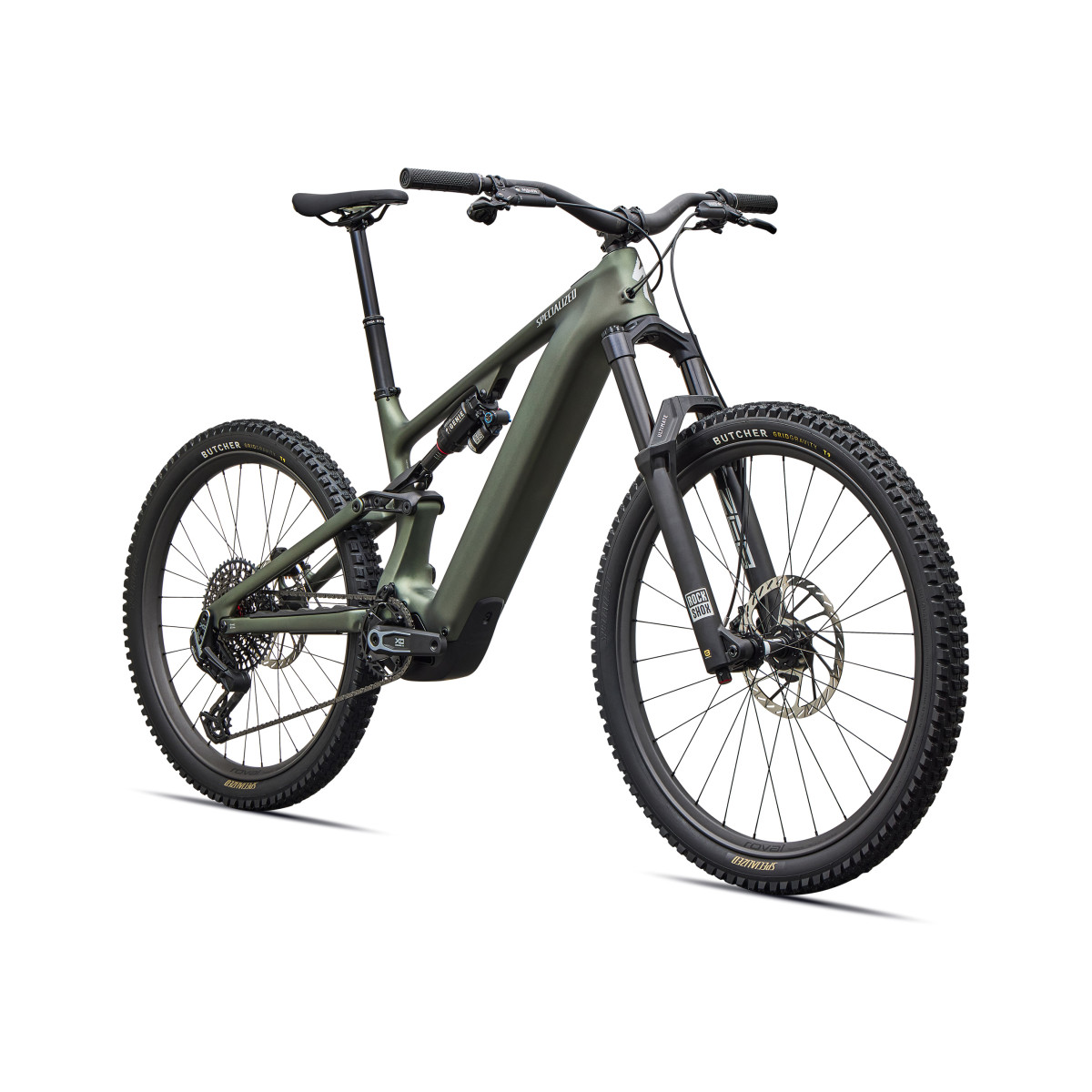 Specialized Turbo Levo 4 Pro elektrinis dviratis | Satin Bottle Green - Silver Dust