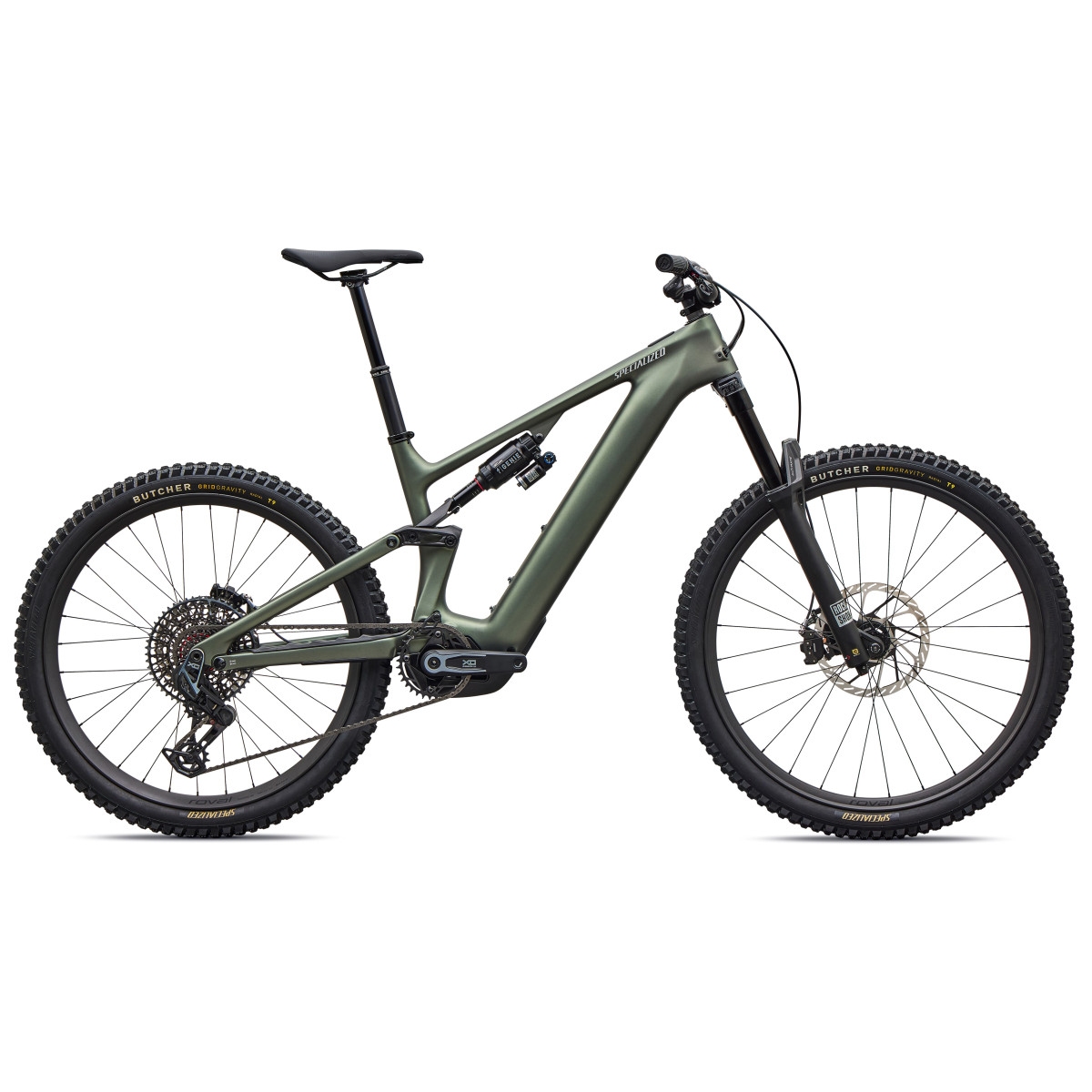 Specialized Turbo Levo 4 Pro elektrinis dviratis | Satin Bottle Green - Silver Dust