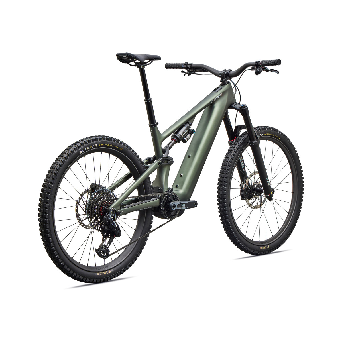 Specialized Turbo Levo 4 Pro elektrinis dviratis | Satin Bottle Green - Silver Dust