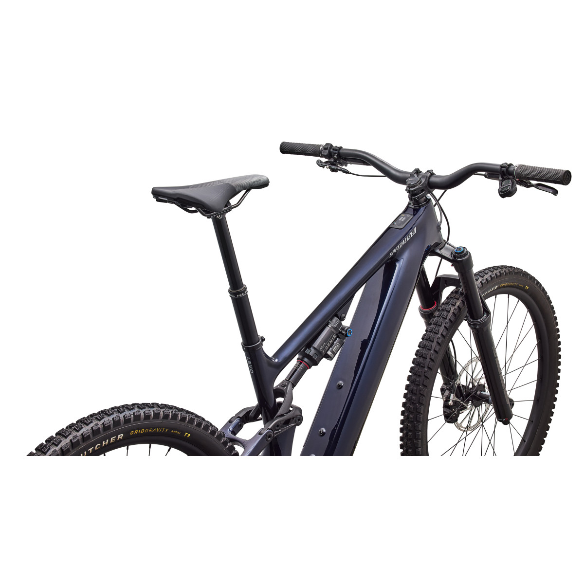 Specialized Turbo Levo 4 Expert E-Bike | Gloss Metallic Deep Marine - Silver Dust