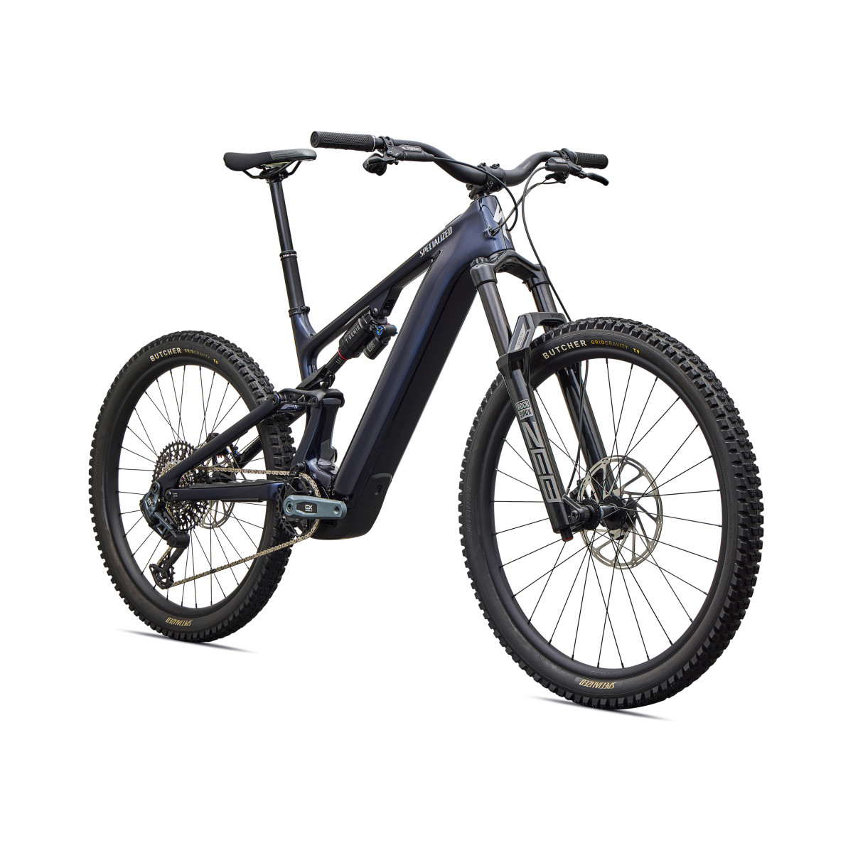Specialized Turbo Levo 4 Expert E-Bike | Gloss Metallic Deep Marine - Silver Dust