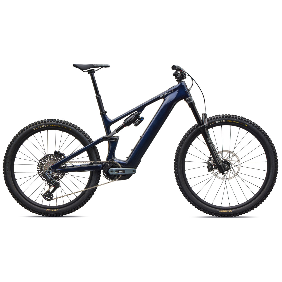 Specialized Turbo Levo 4 Expert E-Bike | Gloss Metallic Deep Marine - Silver Dust