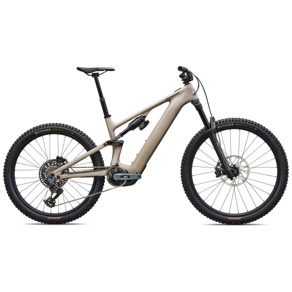 Specialized Turbo Levo 4 Expert E-Bike | Satin Sandstone Metallic - Burnt Gold Metallic