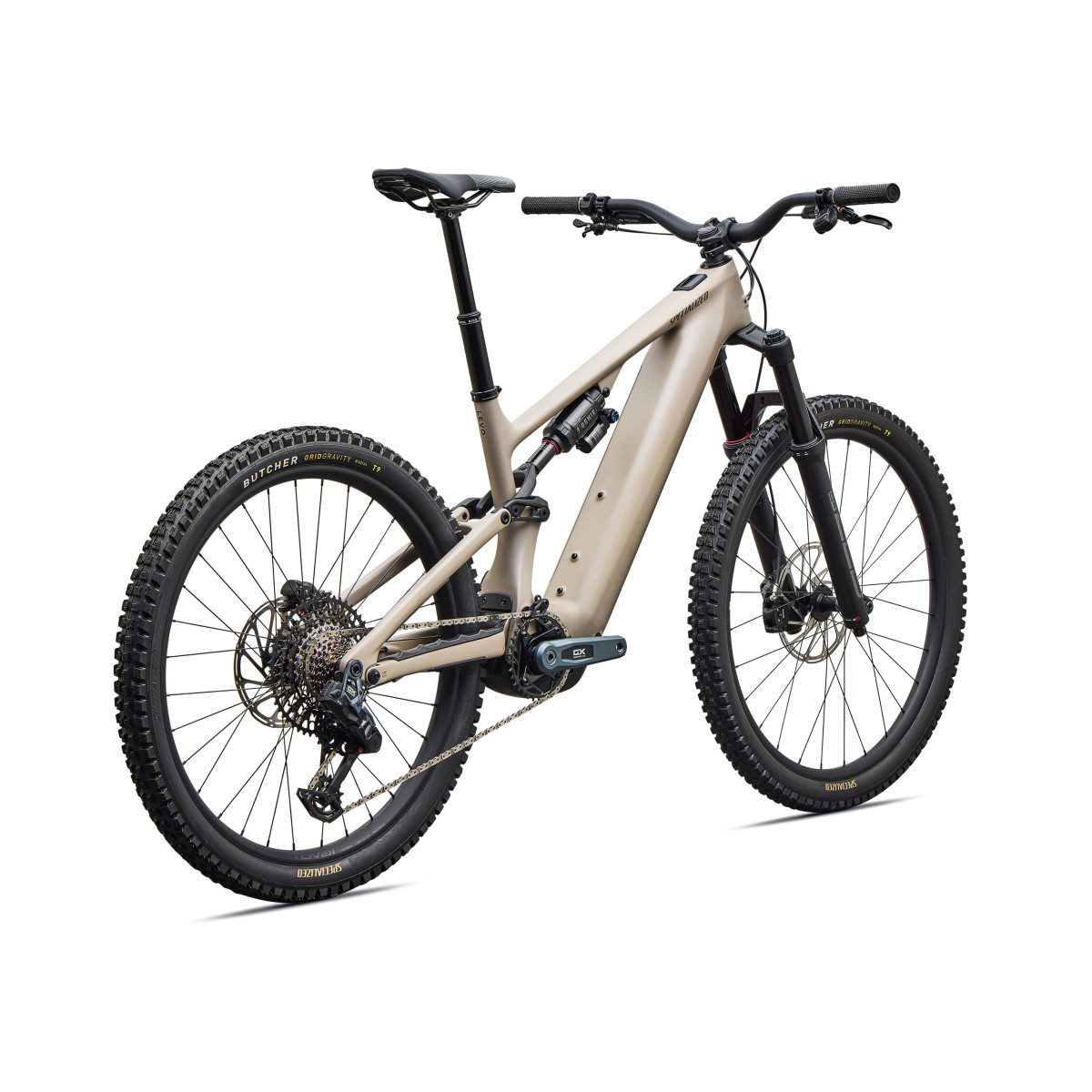 Specialized Turbo Levo 4 Expert E-Bike | Satin Sandstone Metallic - Burnt Gold Metallic