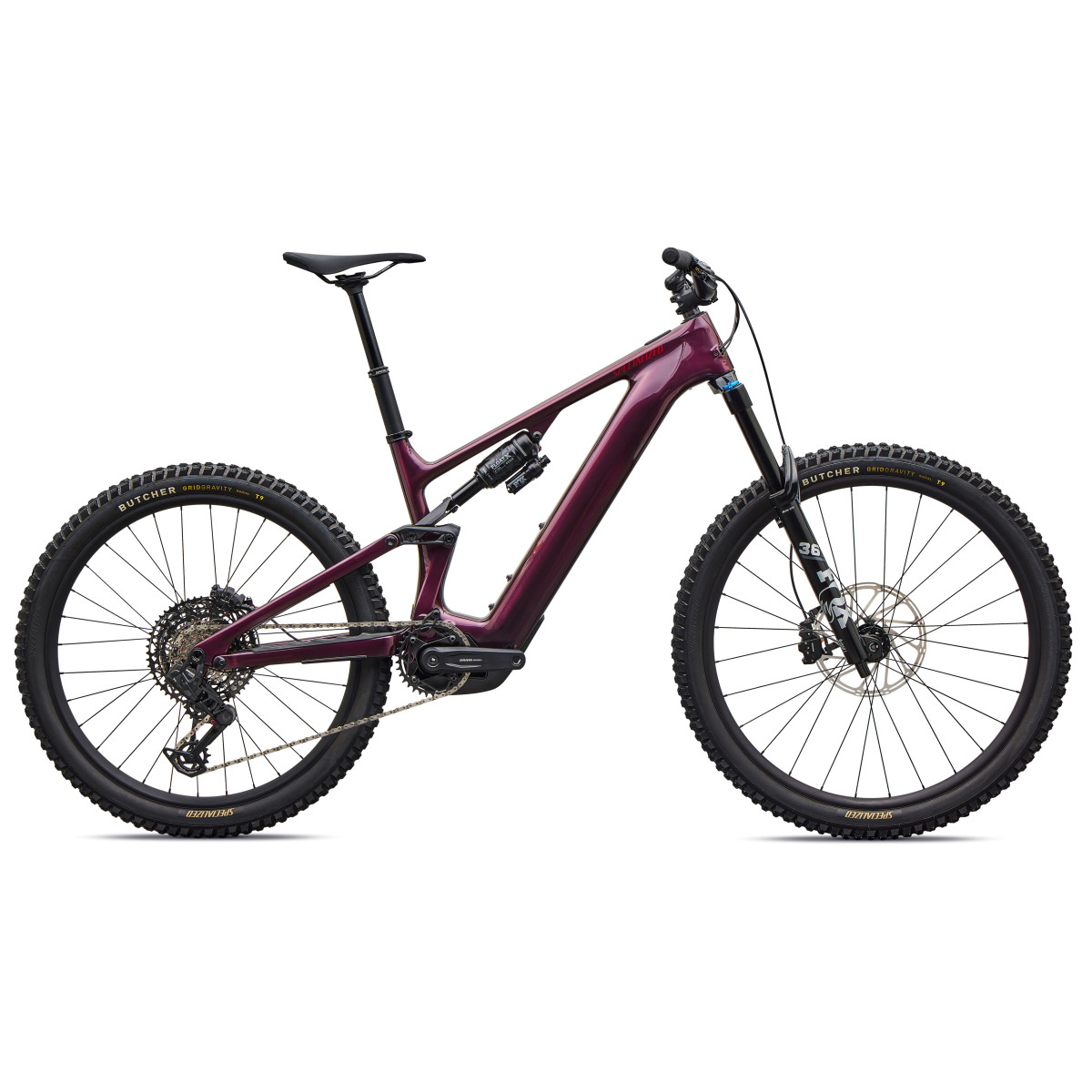 Specialized Turbo Levo 4 Comp E-Bike | Gloss Bordeaux Metallic - Ruby Metallic