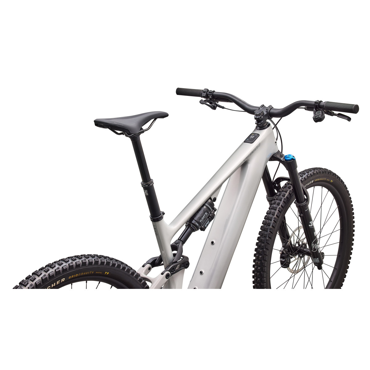Specialized Turbo Levo 4 Comp elektrinis dviratis | Gloss Dolomite - Shadow Silver