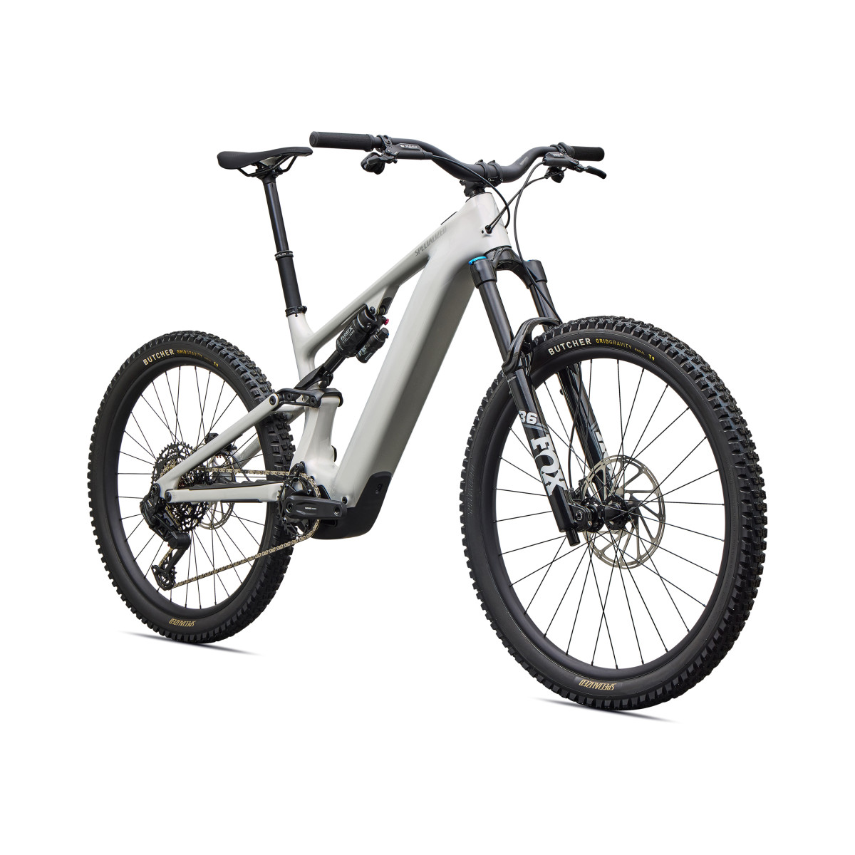 Specialized Turbo Levo 4 Comp elektrinis dviratis | Gloss Dolomite - Shadow Silver