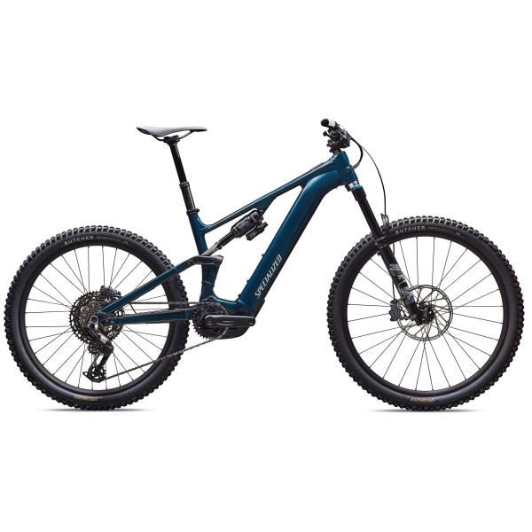 Specialized Turbo Levo 4 Comp Alloy E-Bike | Gloss Deep Lake Metallic - Dune White