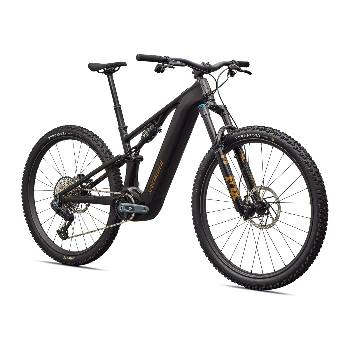 Specialized Turbo Levo R Expert elektrinis dviratis | Gloss Carbon - Burnt Gold Metallic