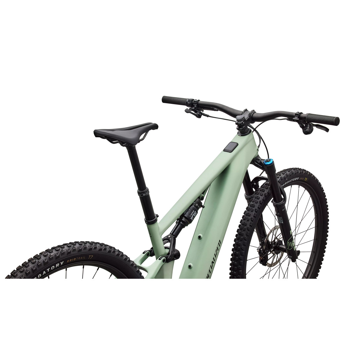 Specialized Turbo Levo R Expert elektrinis dviratis | Satin Pistachio - Dark Moss Green