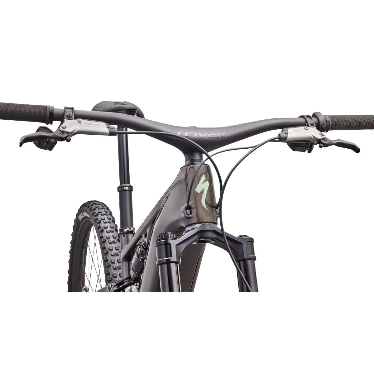S-Works Turbo Levo R E-Bike | Gloss Warm Smoke - Pistachio