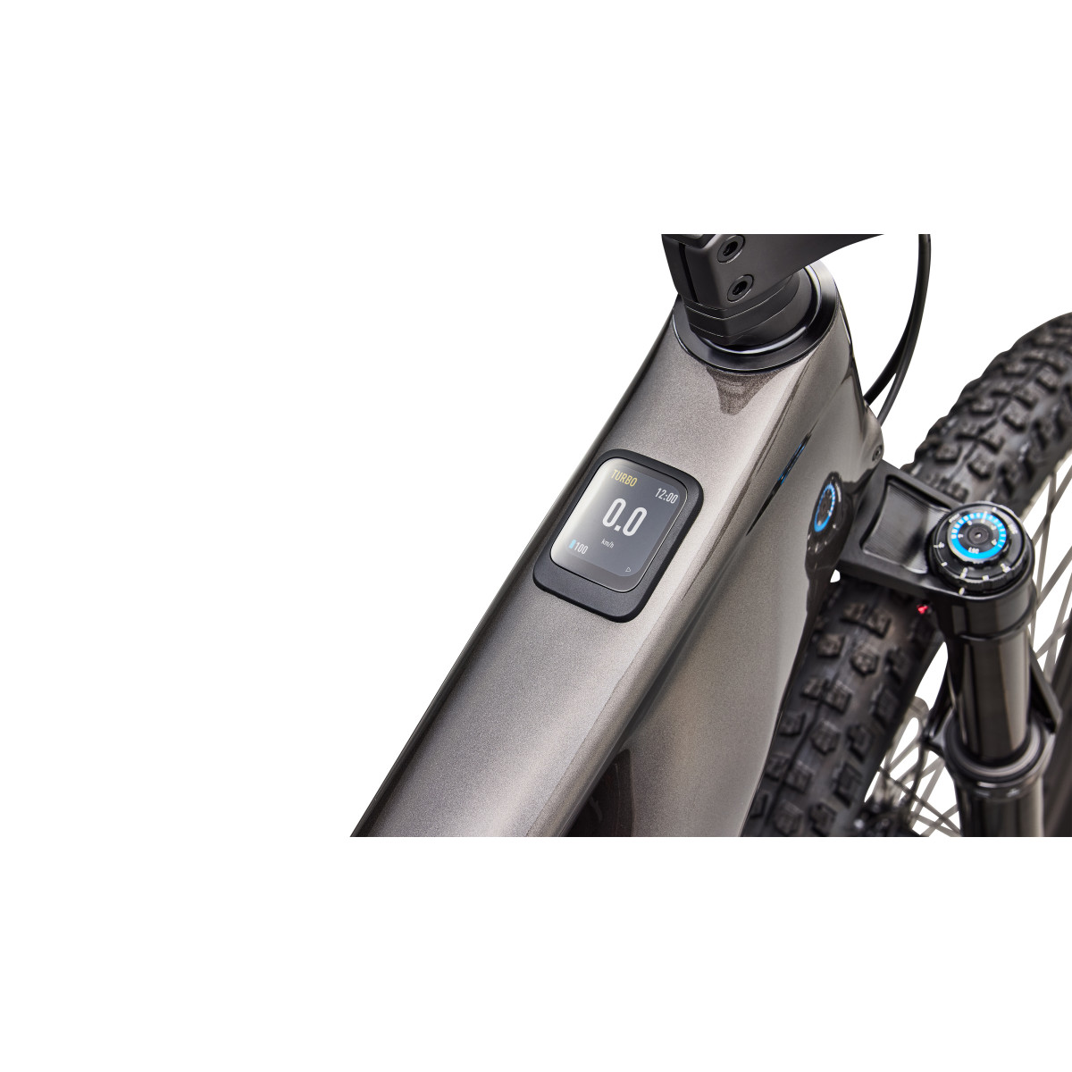 S-Works Turbo Levo R E-Bike | Gloss Warm Smoke - Pistachio