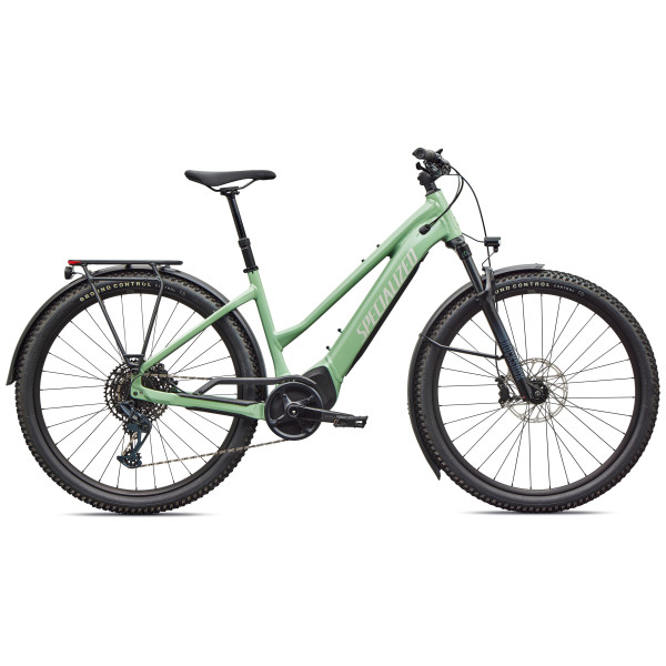 Specialized Turbo Tero 5.0 EQ Step-Through E-Bike | Gloss Pistachio - Dolomite