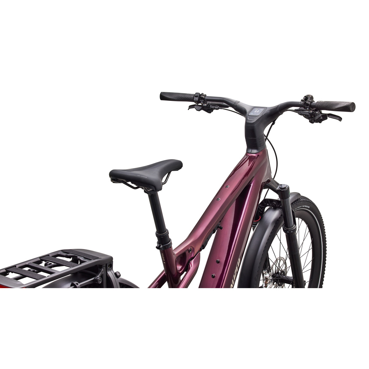 Specialized Turbo Vado 3 X 5.0 E-Bike | Gloss Bordeaux Metallic - Sandstone Metallic